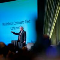 Dr. Paul Isely presenting at the West Michigan Economics Forecast